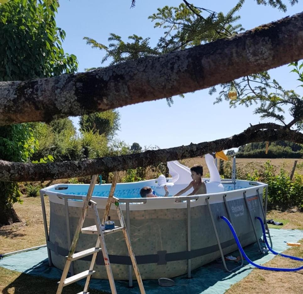 Gite 4 Pers, Jacuzzi, Piscine, Proche Futuroscope, Calme Et Nature A La Roche Posay La Roche-Posay Kültér fotó